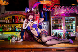 [Foto de Net Red COSER] La bloguera de anime A Bao también es una conejita: la conejita Skaha