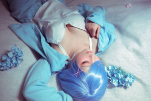 [Cosplay Photo] Bloger anime Xianyin sic - życie RE w innym świecie od podstaw Rem cat piżama