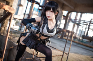 [COS Welfare] Blogueiro de anime Shui Miao aqua - Tifa original skin