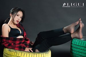 Zhao Weila "검은 실크의 카우보이 소녀"[Ligui Ligui] 인터넷 뷰티