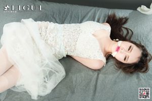 [丽 柜 Ligui] Modèle Tiantian "Robe de mariée en dentelle"