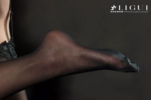 Beinmodell Xiao Xiao "Black Silk Queen Training" [丽 柜 Liguil] Internet-Schönheit