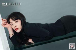 Beinmodell Zhao Rui "Lange Beine und hohe Absätze OL Girl" [丽 柜 LiGui] Internet Beauty
