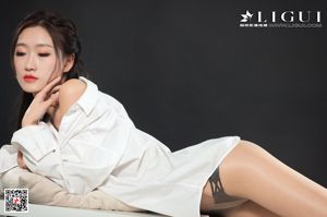 Wang Weiwei "สาวเซ็กซี่ในเสื้อเชิ้ตสีขาว" [Ligui Ligui]