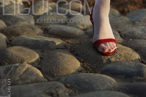 [丽柜LiGui] Model Helen "Spring Is Here" Silk Foot Photo Picture