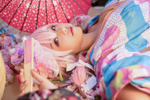 [Cosplay Photo] Cute Miss Sister Honey Cat Qiu - Soniko Kimono