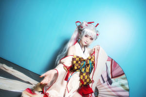 [Foto de cosplay] Linda bloguera de mascotas yui goldfish - Onmyoji Shiranui