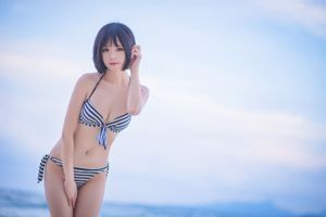 Saki Shirokin "Water" [Manfaat Sexy COSPLAY]