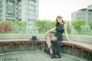 [Taiwan Internet celebrity beauty] Emma Jiang Yuen-Fresh outing (three outfits)