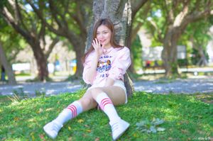 [Godin van Taiwan] Su Xiaoli "Hotpants Sportkleding in Huabo Xinsheng Park"