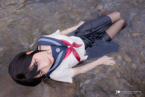 [Cosplay Photo] Xiao Ding "Fantasy Factory" - 2020.07 Maid JK Dead Pool Water